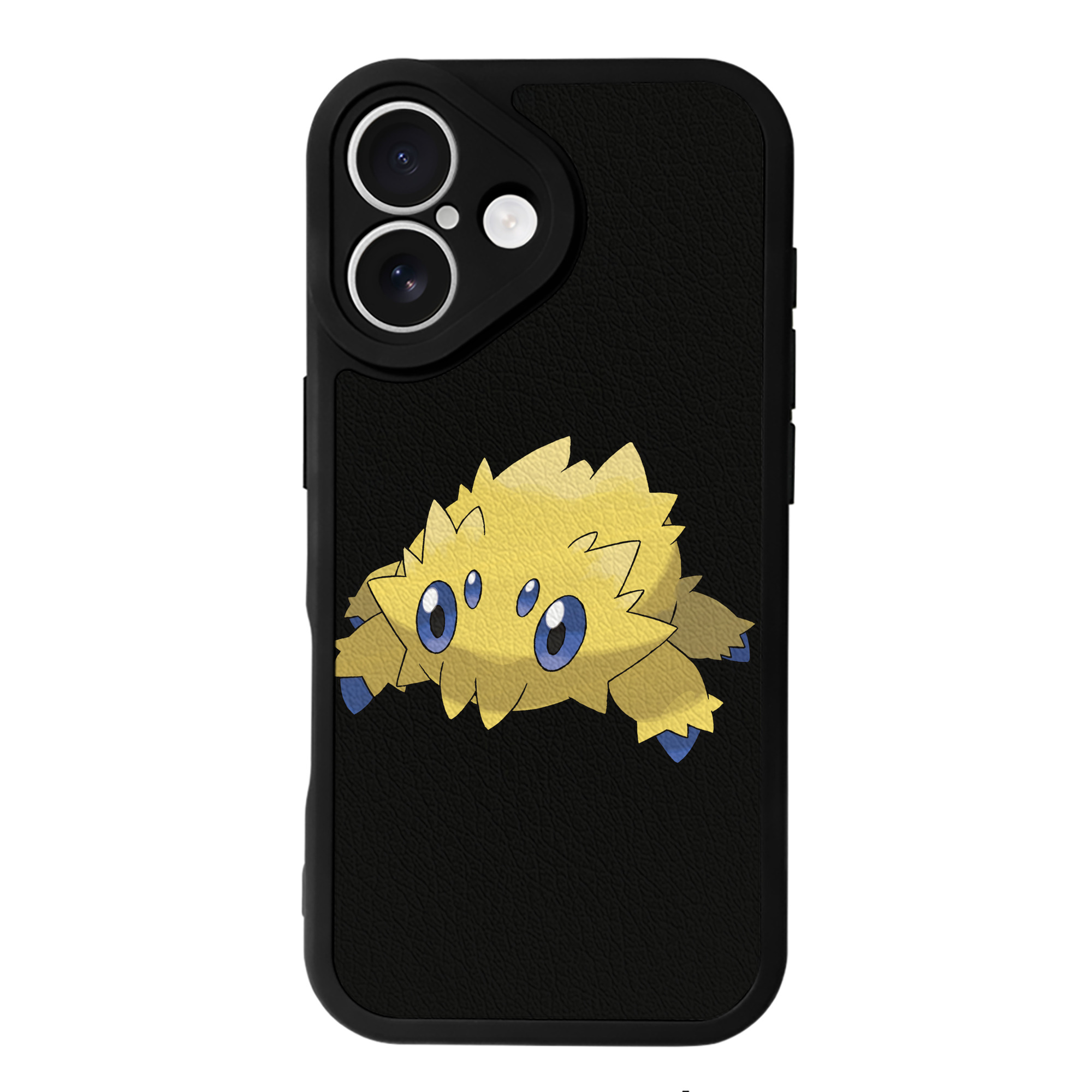 （画像用） ポケットモンスター Pokémon 【iPhone 16シリーズ対応】シリコンスマホケース（レザー調） 材質：シリコン